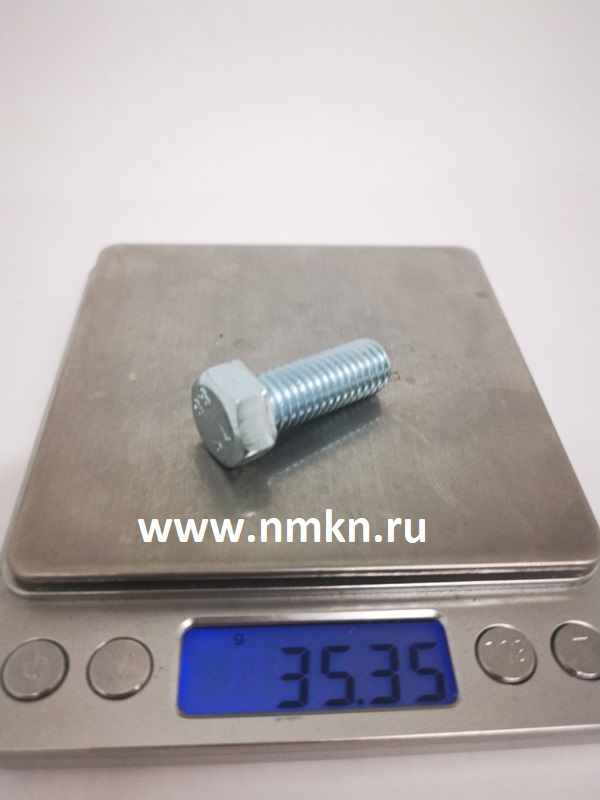 болт м12х30 кл.пр.8.8 гост 7798-70 (цинк) в интернет-магазине НМК