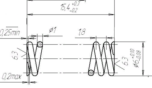 пружины сжатия гп1у-549 в интернет-магазине НМК